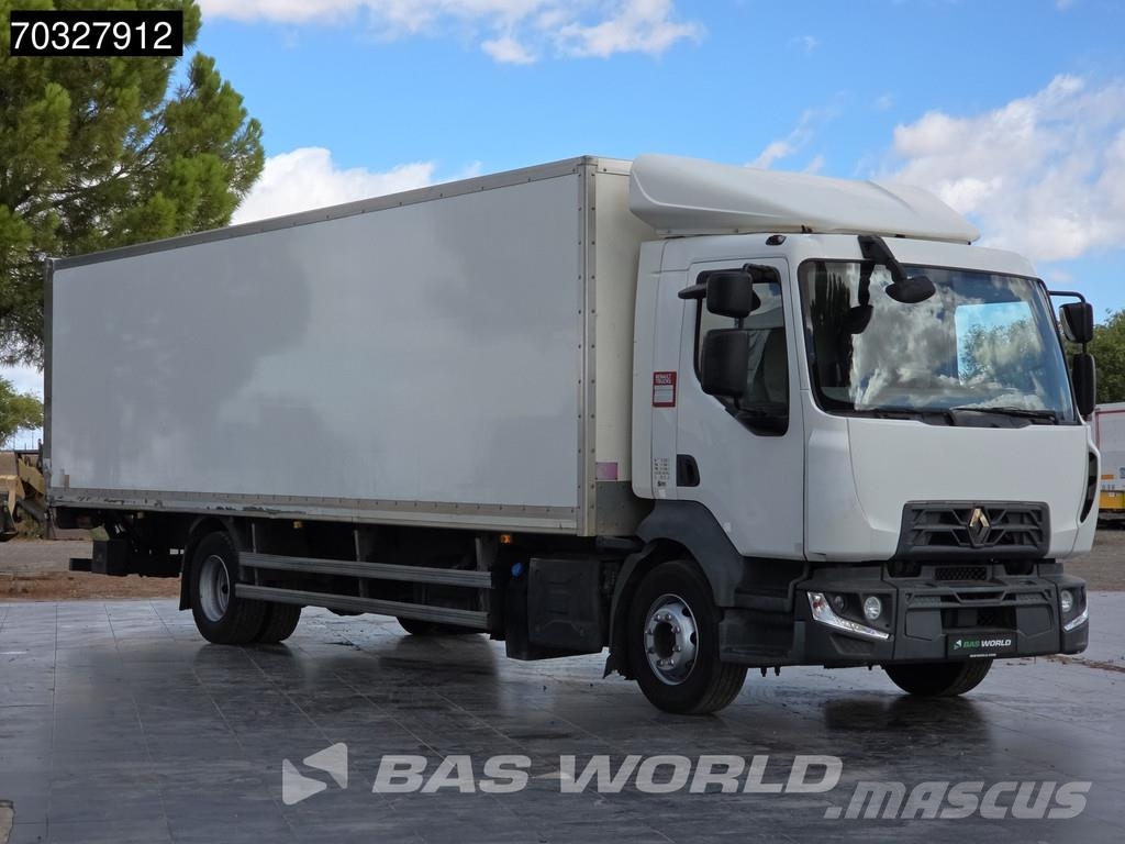 Renault D 250 D 4X2 12 toneladas 1.500kg Plataforma elevad شاحنات ذات هيكل صندوقي
