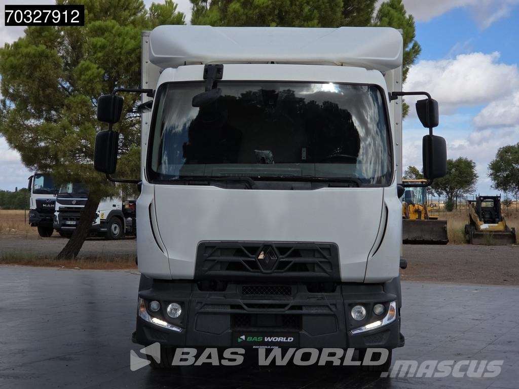 Renault D 250 D 4X2 12 toneladas 1.500kg Plataforma elevad شاحنات ذات هيكل صندوقي