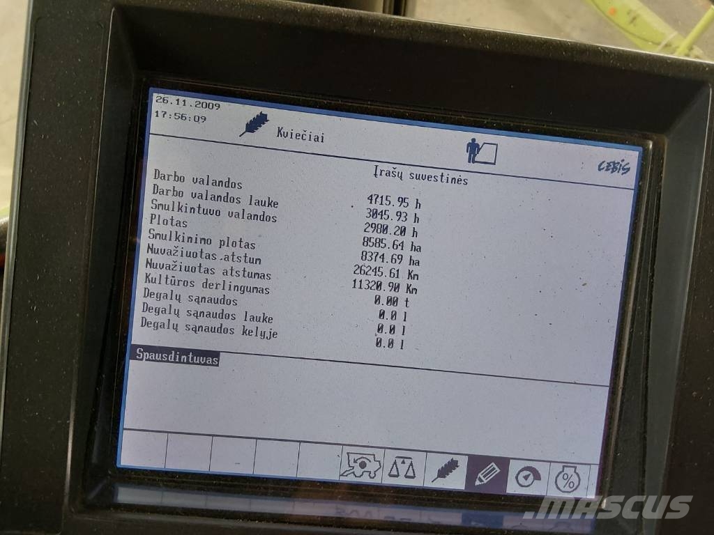 CLAAS Lexion 560 TerraTrac Skördetröskor