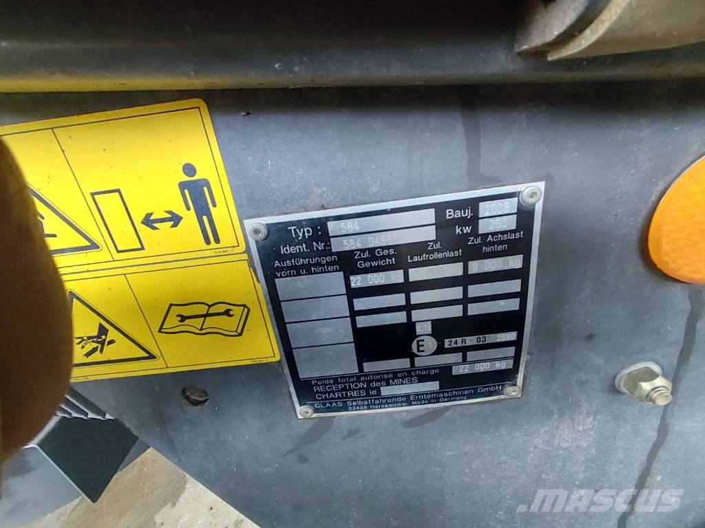 CLAAS Lexion 580 TerraTrac Cosechadoras combinadas