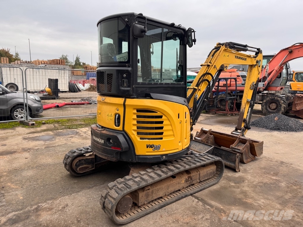 Yanmar VIO38 (61424) حفارات صغيرة أقل من 7 طن (حفارات صغيرة)