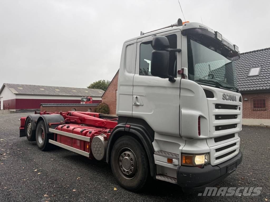 Scania R620 Med miljøfilter NYSYNET 吊鉤式起重車