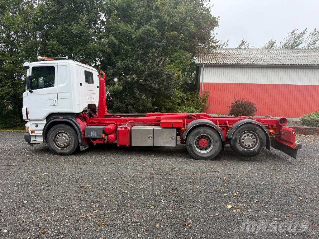 Scania R620 Med miljøfilter NYSYNET 吊鉤式起重車