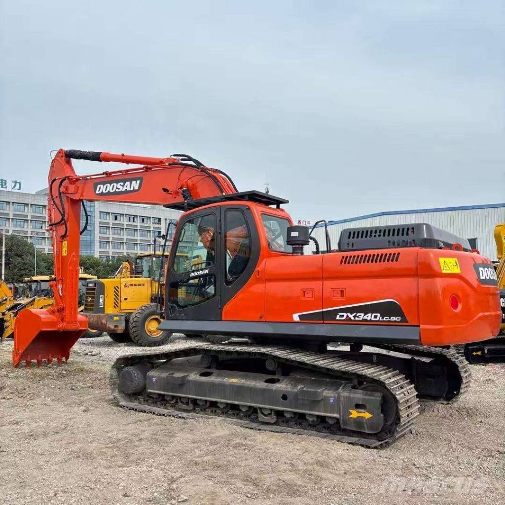 Doosan DX 340 LC-9C Bagri goseničarji