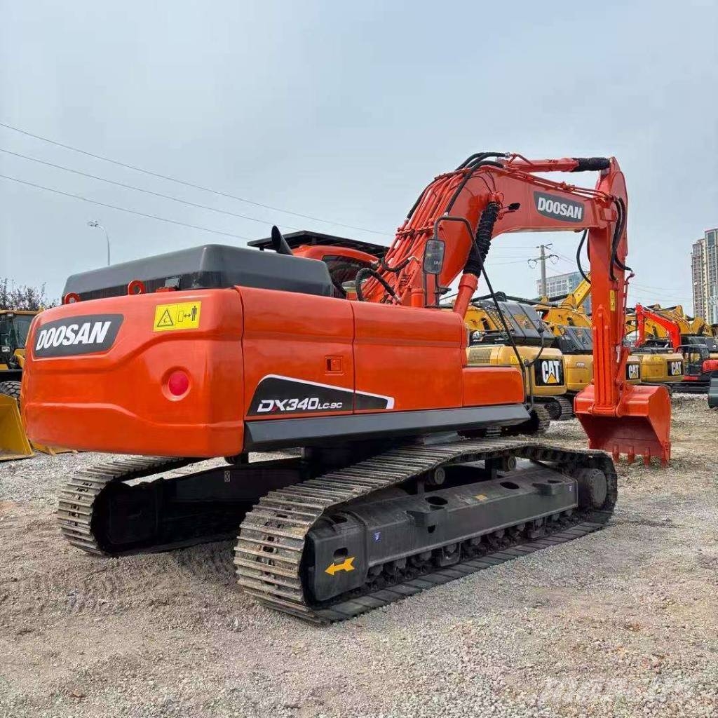 Doosan DX 340 LC-9C Bagri goseničarji