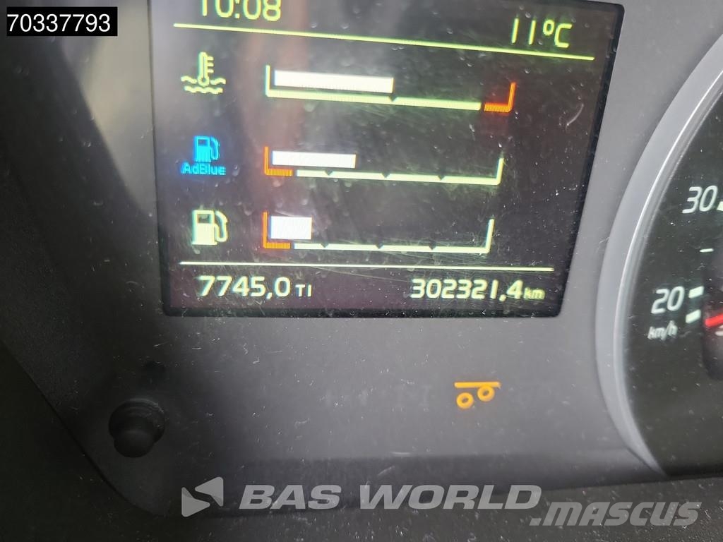 Volvo FM 410 FM 6X2 Palfinger PK 19.001 SLD Crane Kran L شاحنات مسطحة/مفصلية الجوانب