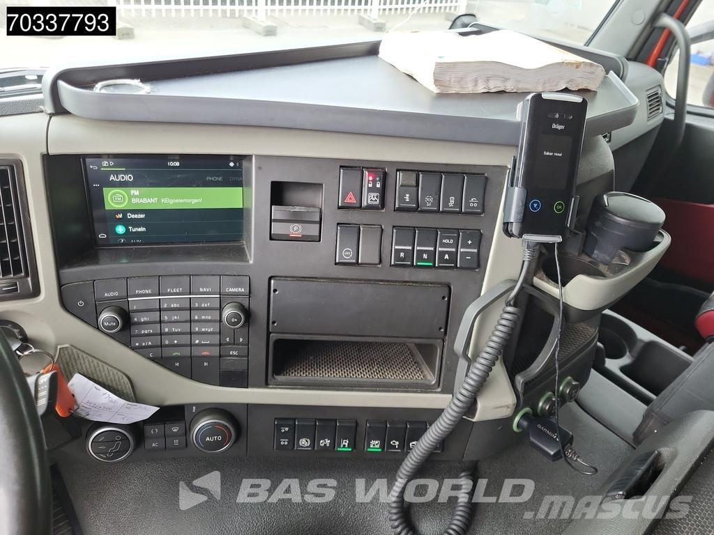 Volvo FM 410 FM 6X2 Palfinger PK 19.001 SLD Crane Kran L شاحنات مسطحة/مفصلية الجوانب