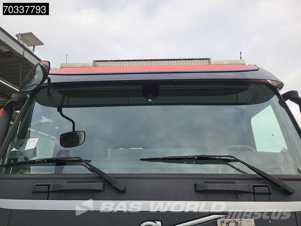 Volvo FM 410 FM 6X2 Palfinger PK 19.001 SLD Crane Kran L شاحنات مسطحة/مفصلية الجوانب
