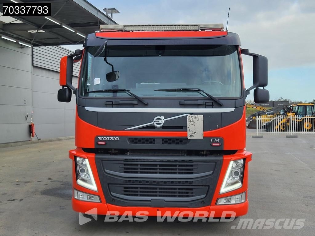 Volvo FM 410 FM 6X2 Palfinger PK 19.001 SLD Crane Kran L شاحنات مسطحة/مفصلية الجوانب