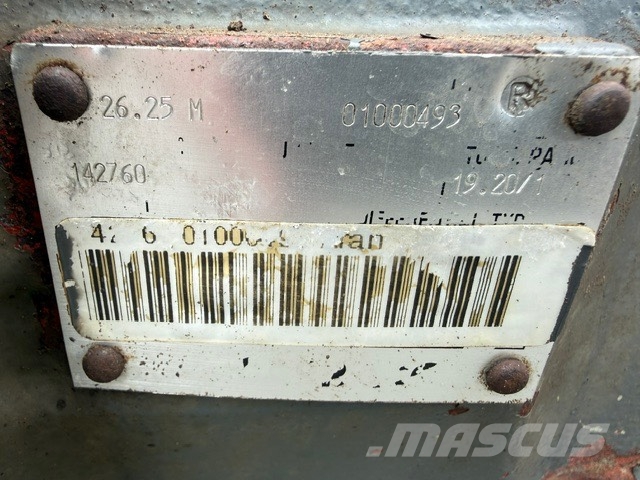 CLAAS Carraro 26.25M USED AXLES محور العجلة