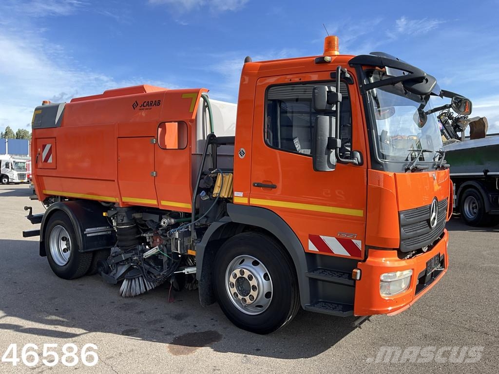 Mercedes-Benz Atego 1321 Euro 6 Scarab Merlin Links en rechts ve Kamioni za čišćenje ulica