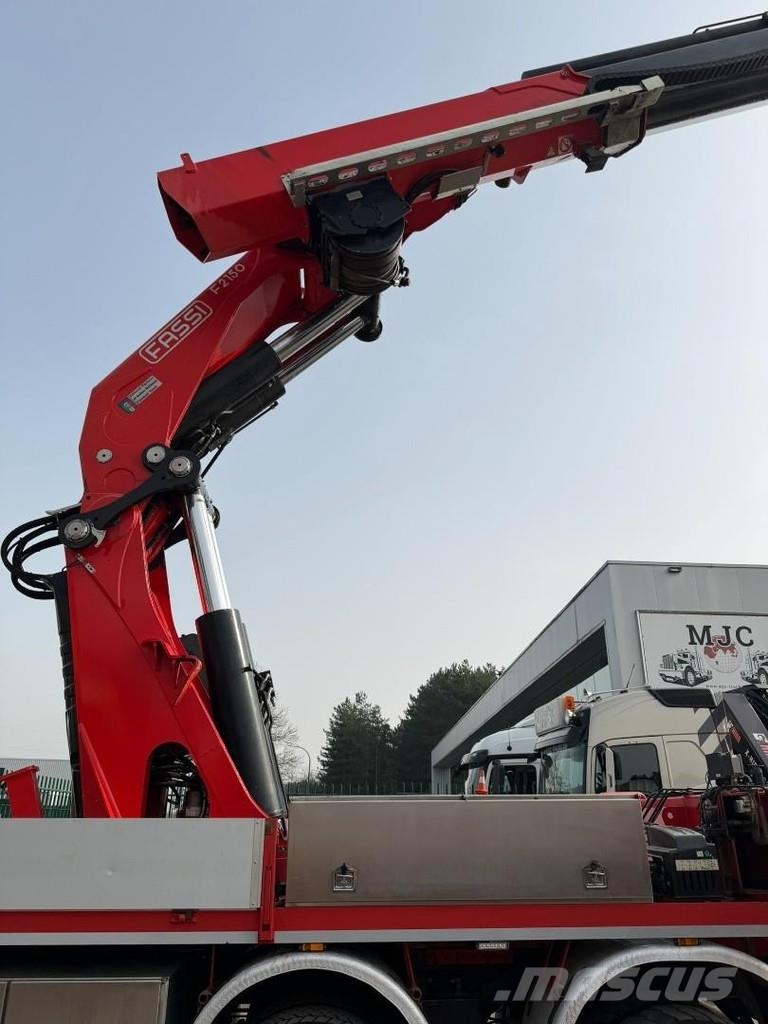 MAN TGS 41.440 8x4 + (45m!) CRANE FASSI F2150 RAL 8+6 Mobiilinosturit