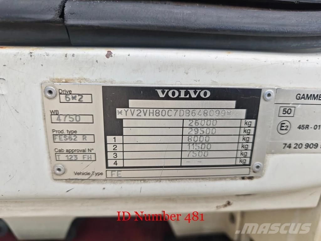 Volvo FL 340 6x2 Bronto S50XDT Nostolava-autot