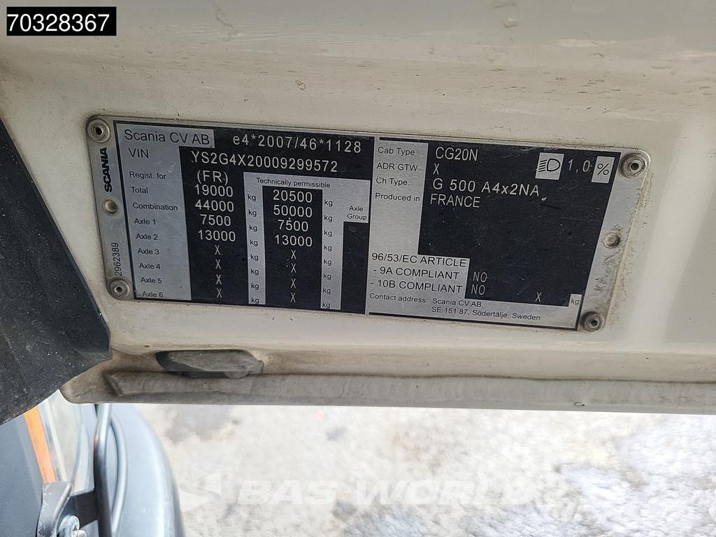 Scania G500 4X2 XT! Retarder Hydraulic Prime Movers
