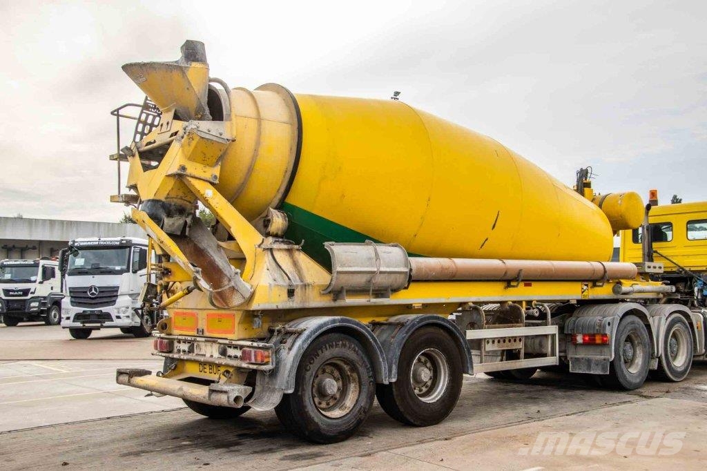  De Buf BETON MIXER/MALAXEUR/MISCHER12M3 Kitos puspriekabės