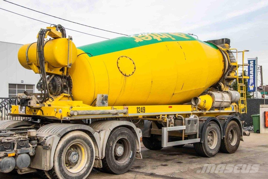  De Buf BETON MIXER/MALAXEUR/MISCHER12M3 Kitos puspriekabės