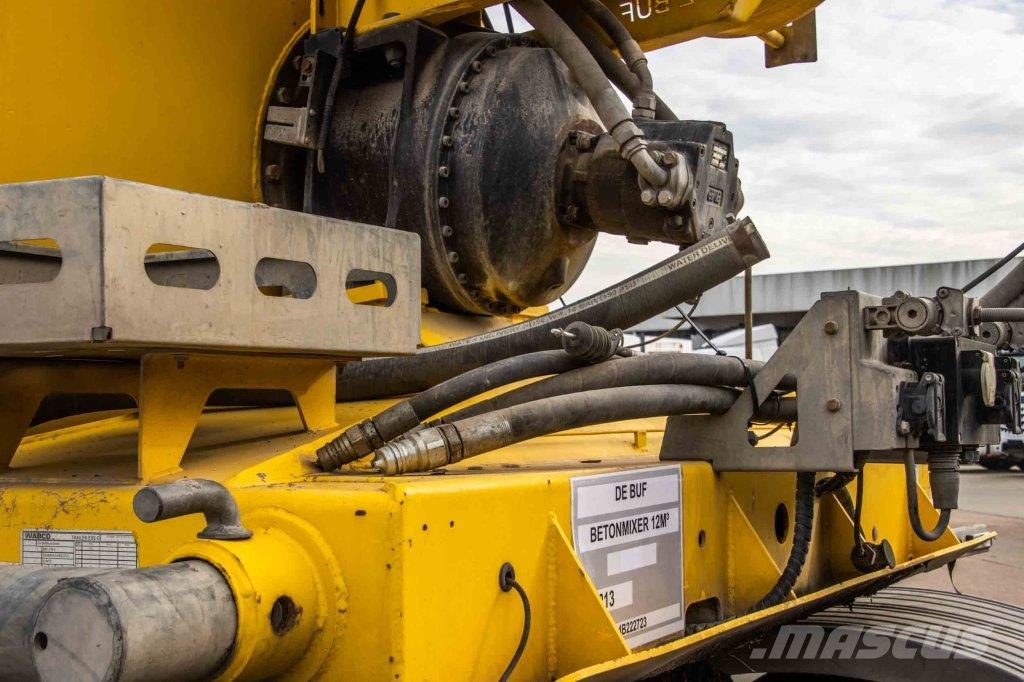  De Buf BETON MIXER/MALAXEUR/MISCHER12M3 Kitos puspriekabės