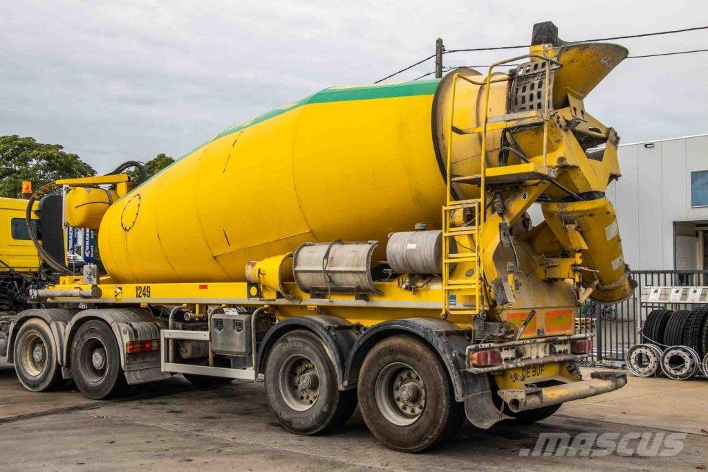  De Buf BETON MIXER/MALAXEUR/MISCHER12M3 Kitos puspriekabės