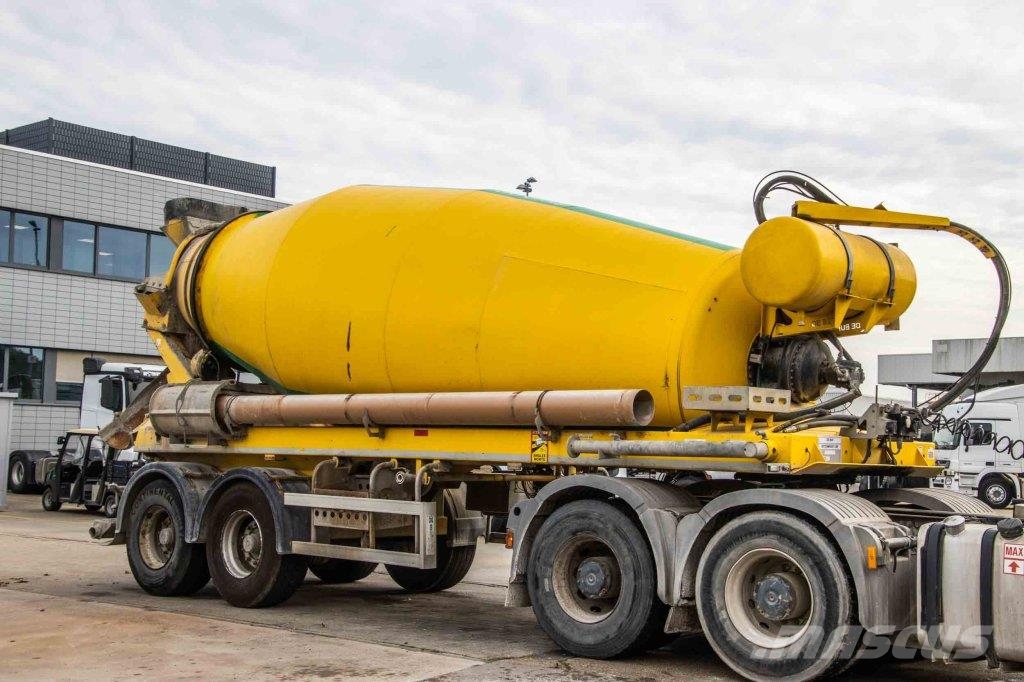  De Buf BETON MIXER/MALAXEUR/MISCHER12M3 Kitos puspriekabės