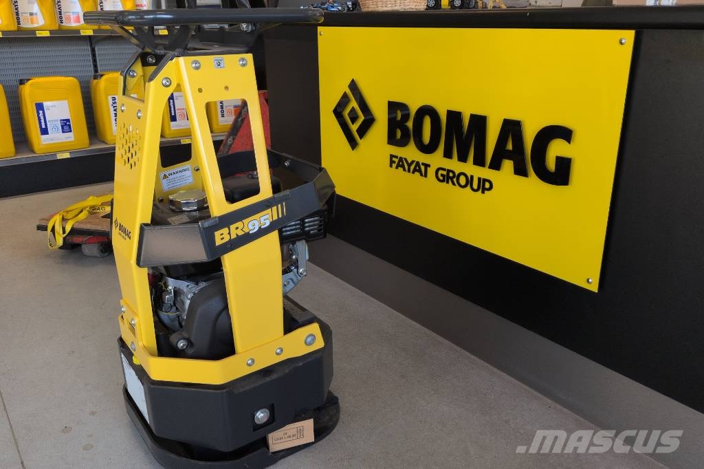 Bomag BR 95 Rundpadda Finns i lager! Placas compactadoras