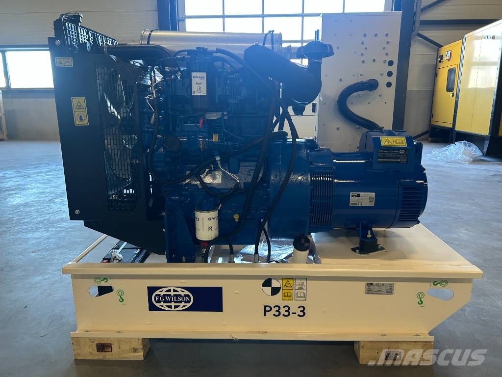 FG Wilson P33-3 - 33 kVA Open Genset - DPX-16003-O Diesel Generatoren