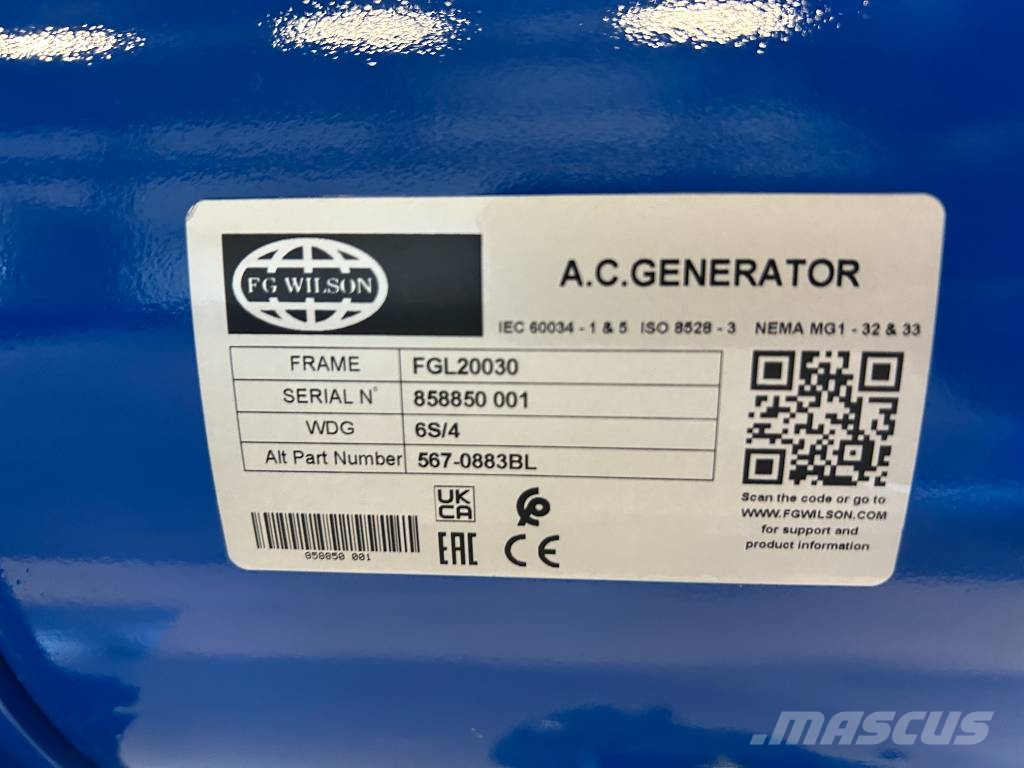 FG Wilson P33-3 - 33 kVA Open Genset - DPX-16003-O Diesel Generatoren