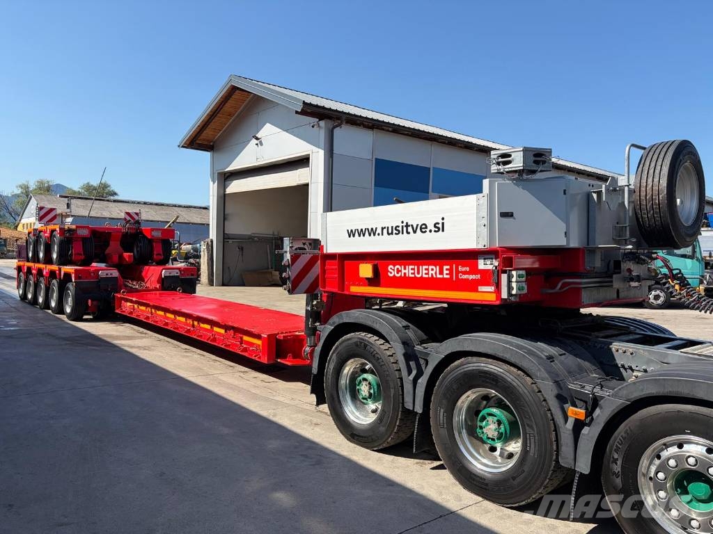 Scheuerle EUROCOMPACT U7 3-5 122T Низкорамные прицепы