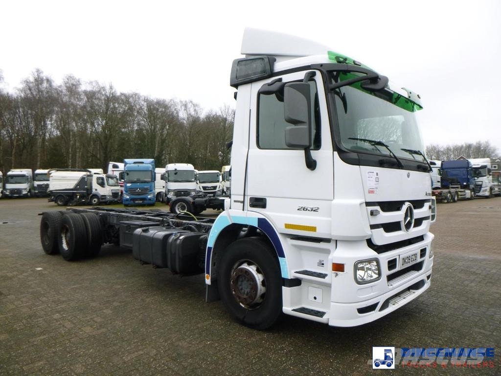 Mercedes-Benz Actros 2632 6x4 chassis Φορτηγά Σασί