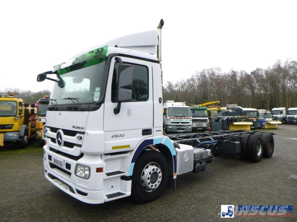 Mercedes-Benz Actros 2632 6x4 chassis Φορτηγά Σασί