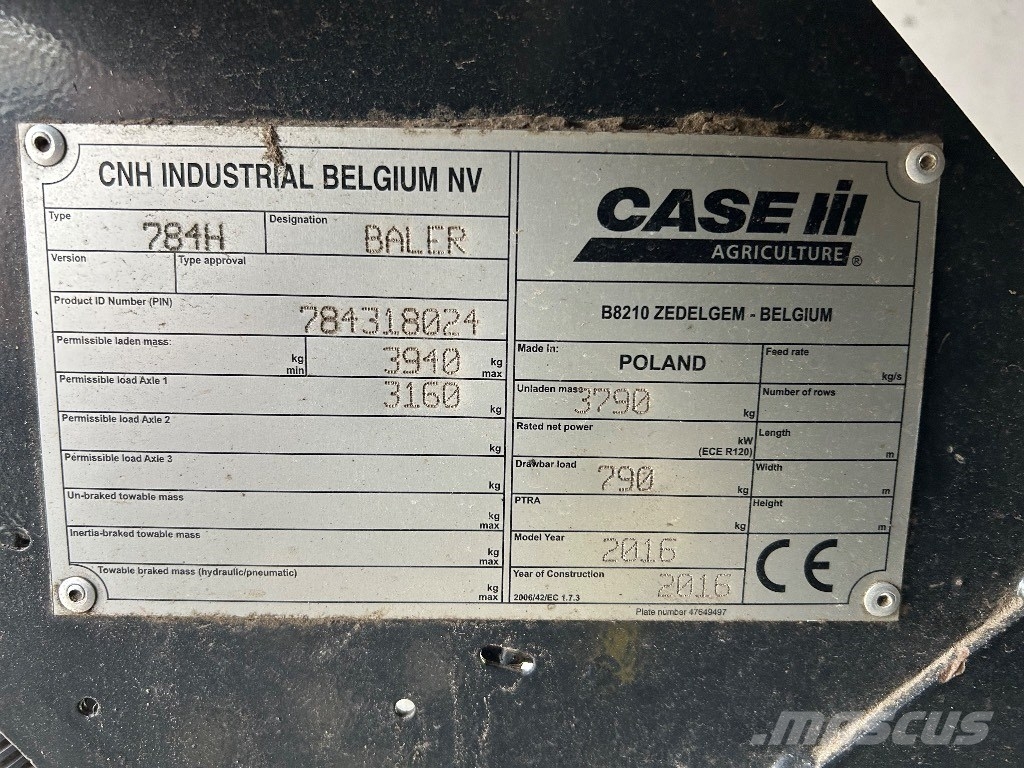 Case IH RB 465 Rotopresse