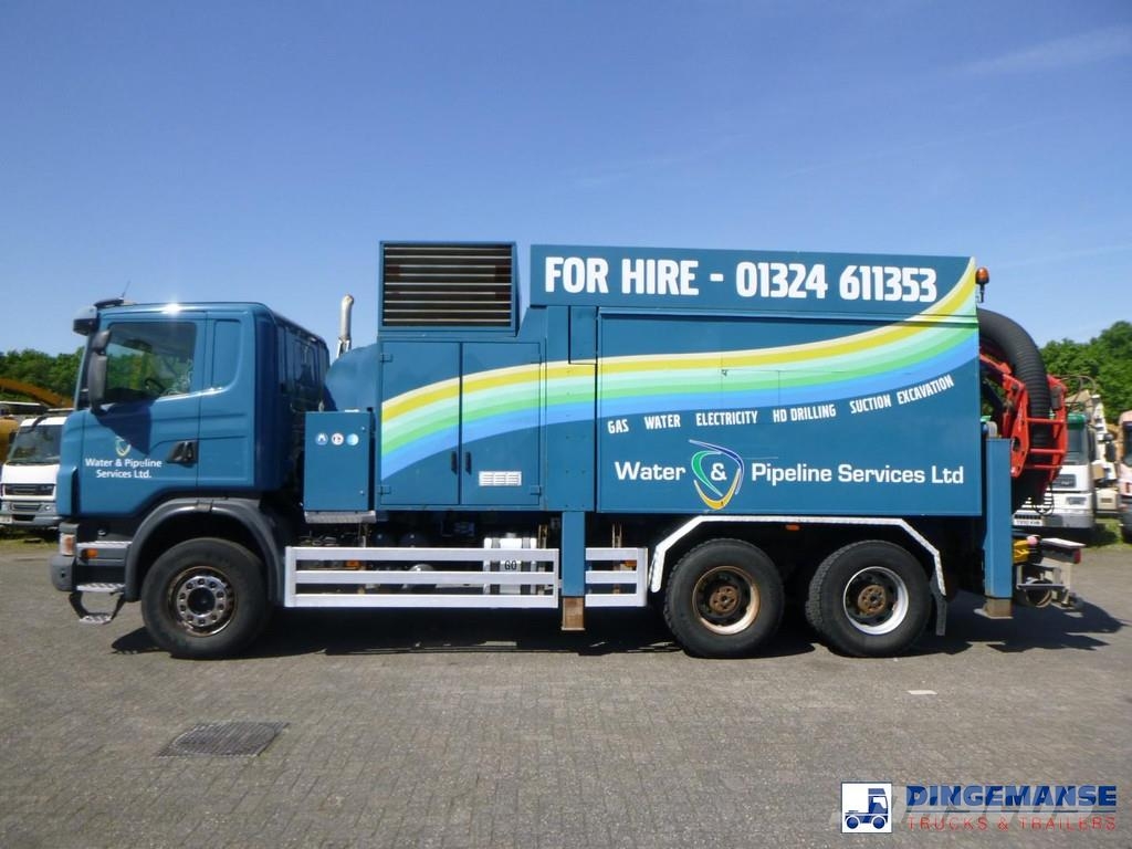 Scania G 440 6X4 Saugbagger / vacuum excavator Vakuumski tovornjaki