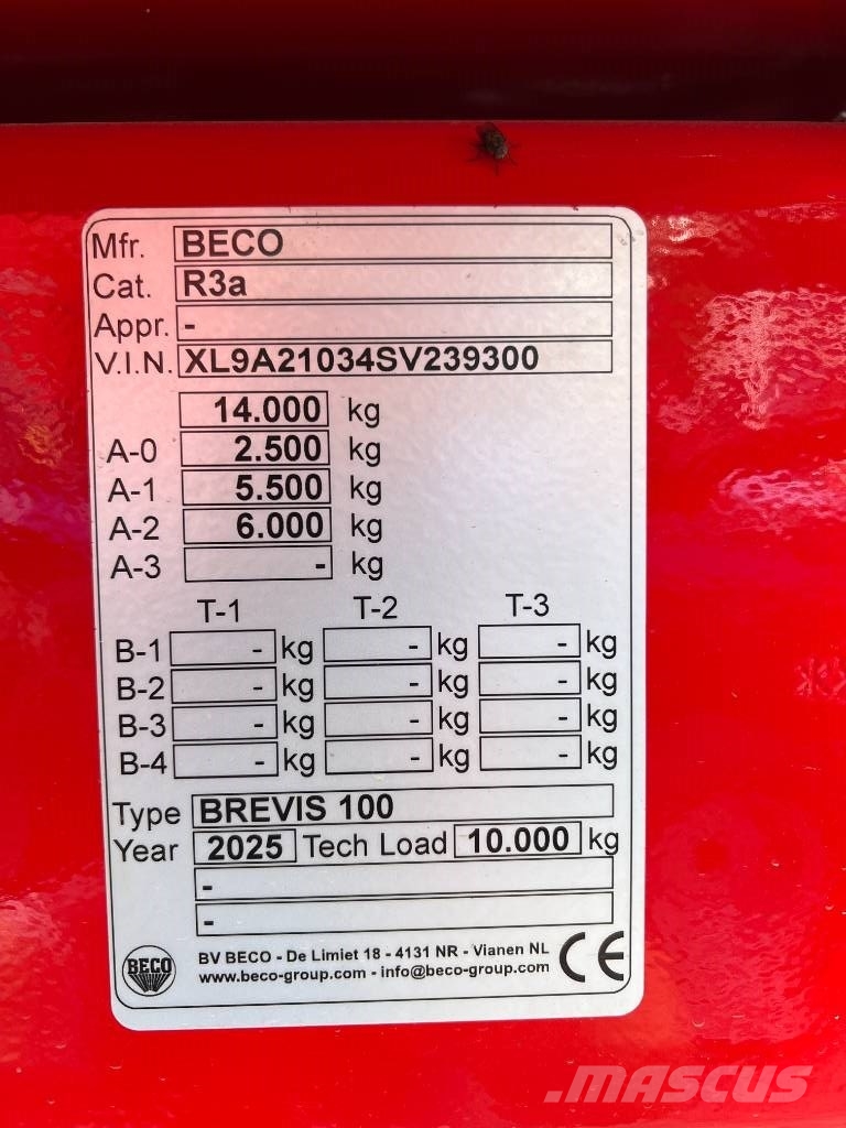 Beco brevis 100 Μεταφορές - Άλλα