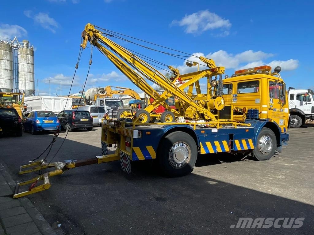 Mercedes-Benz SK 1419 - Tow truck - 3 Winch - V6 - Very Clean Co Bergungsfahrzeuge