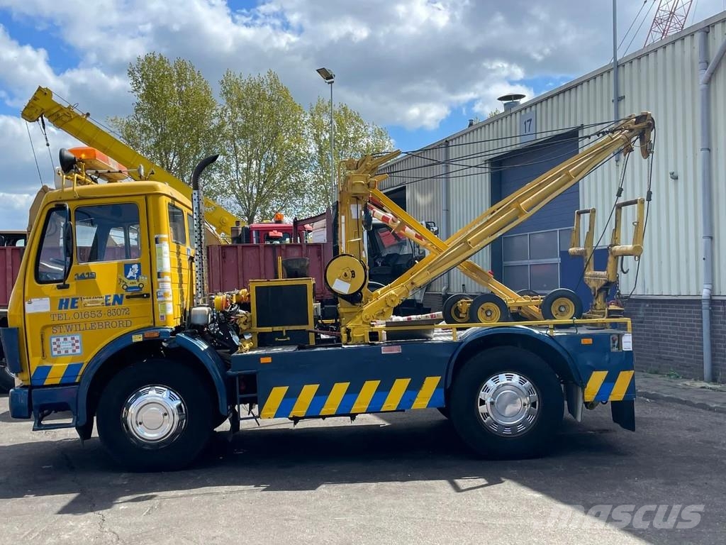 Mercedes-Benz SK 1419 - Tow truck - 3 Winch - V6 - Very Clean Co Bergungsfahrzeuge
