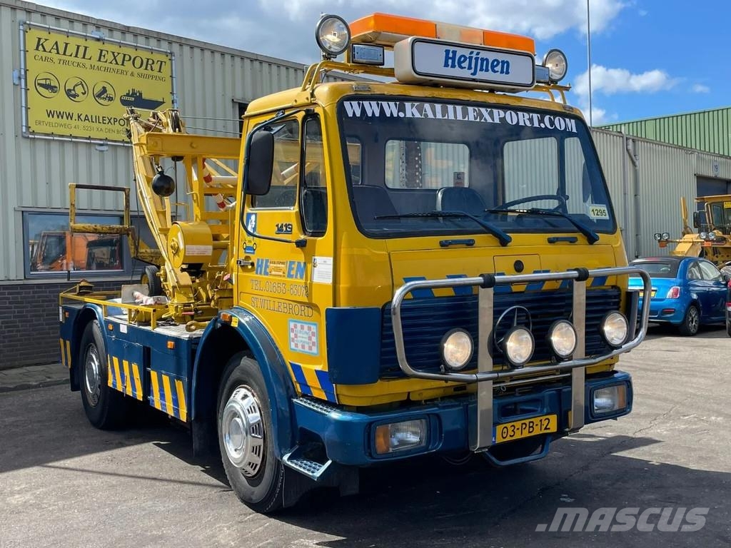 Mercedes-Benz SK 1419 - Tow truck - 3 Winch - V6 - Very Clean Co Bergungsfahrzeuge