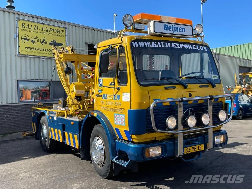 Mercedes-Benz SK 1419 - Tow truck - 3 Winch - V6 - Very Clean Co Bergungsfahrzeuge