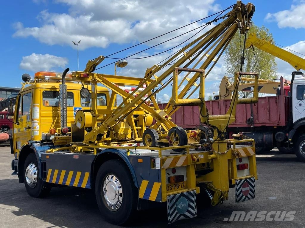 Mercedes-Benz SK 1419 - Tow truck - 3 Winch - V6 - Very Clean Co Bergungsfahrzeuge
