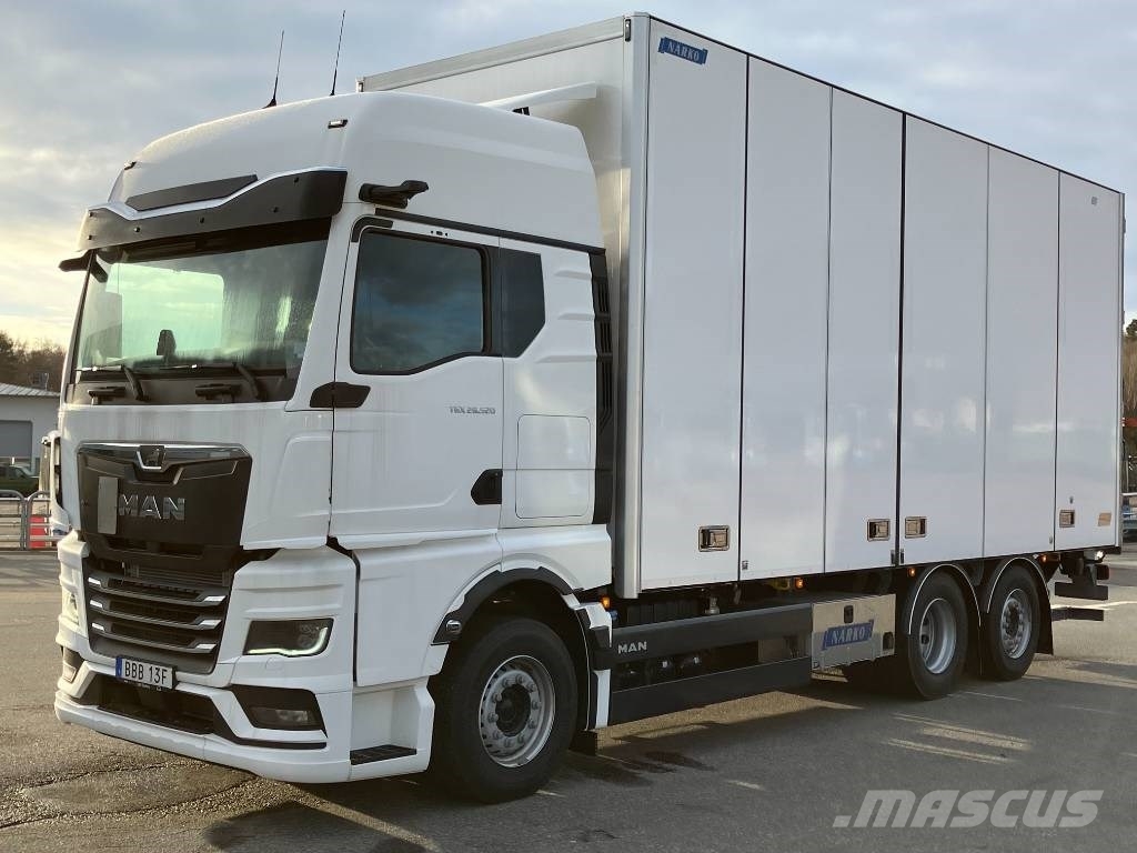 MAN TGX 26.520 Närko/PLS öppningsbar sida Skříňová nástavba