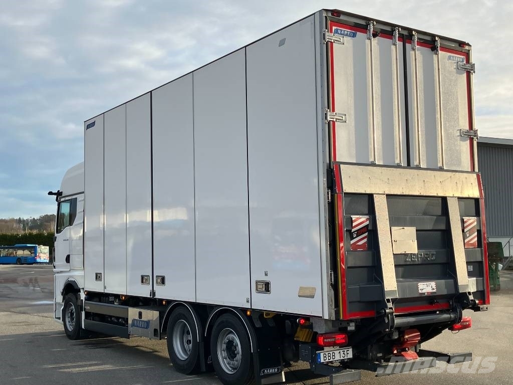 MAN TGX 26.520 Närko/PLS öppningsbar sida Skříňová nástavba