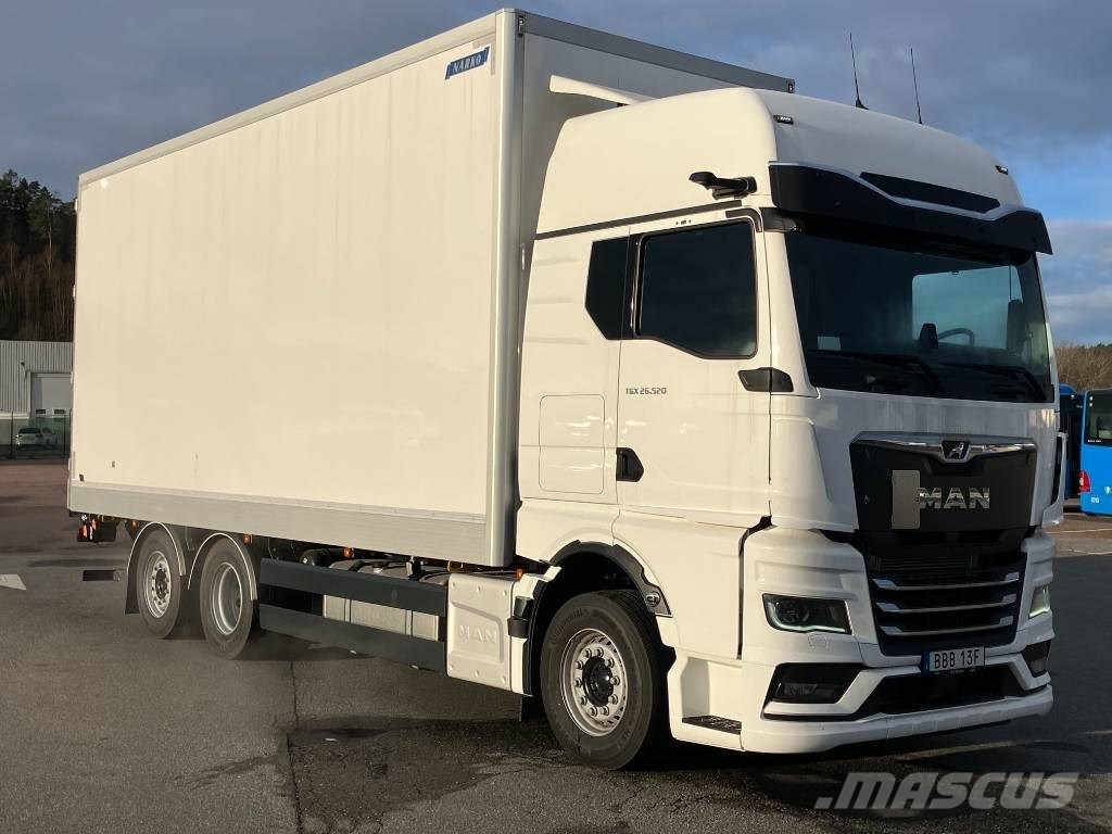 MAN TGX 26.520 Närko/PLS öppningsbar sida Skříňová nástavba