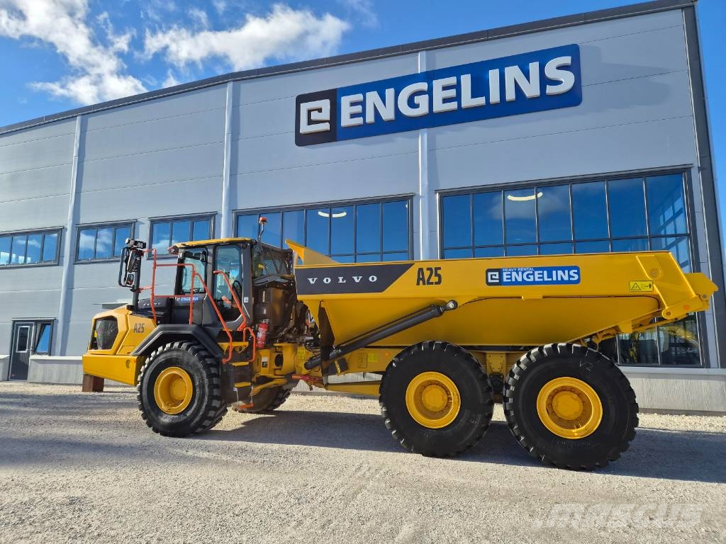 Volvo A25J Uthyres/For Rental Liigendraamiga pinnaseveokid