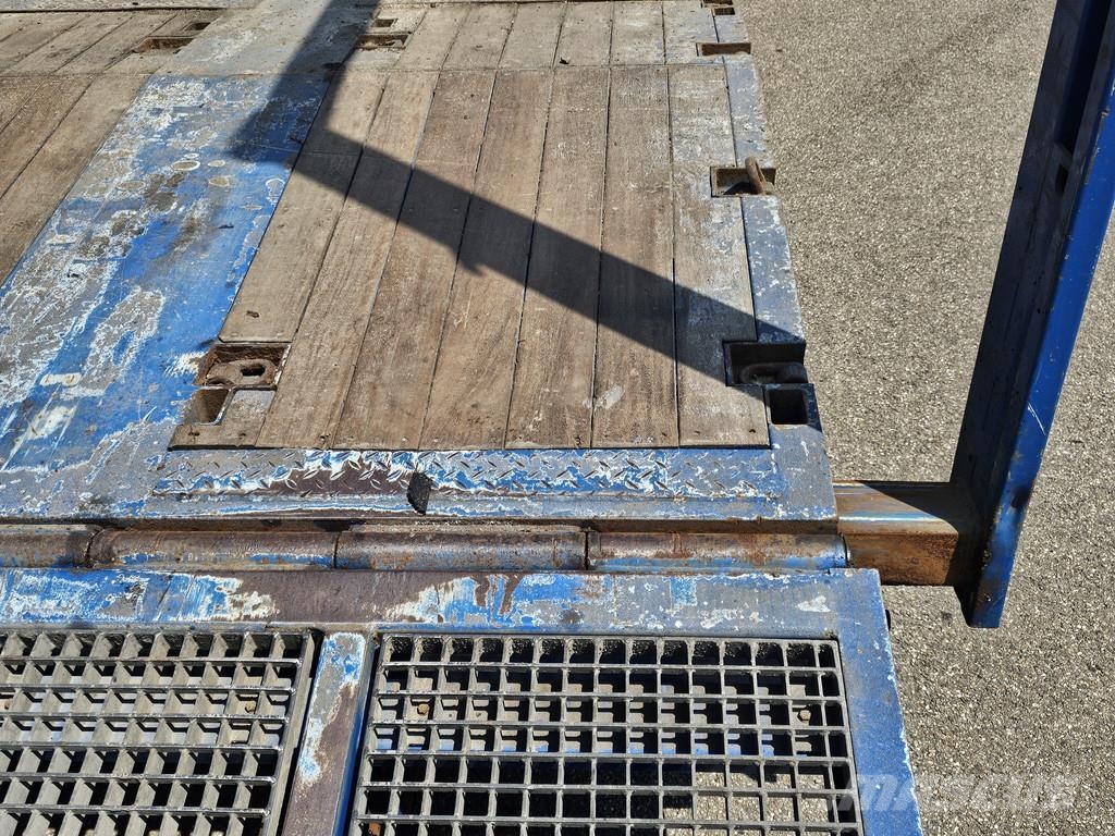 Lintrailers HYDRAULIC RAMP / FORK LIFT - MACHINE TRANSPORT Semirremolques de carga baja