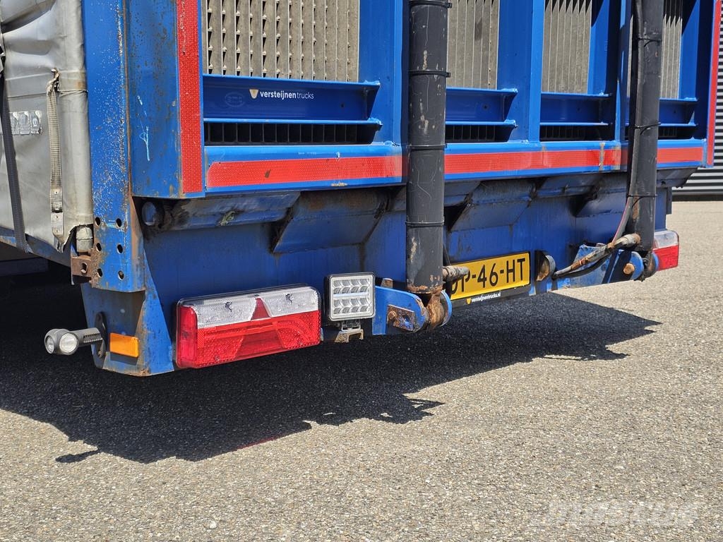 Lintrailers HYDRAULIC RAMP / FORK LIFT - MACHINE TRANSPORT Semirremolques de carga baja