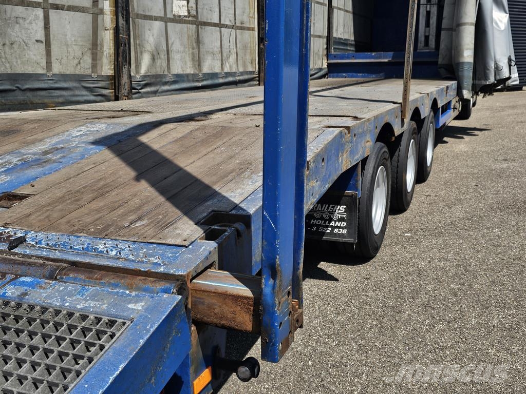 Lintrailers HYDRAULIC RAMP / FORK LIFT - MACHINE TRANSPORT Semirremolques de carga baja