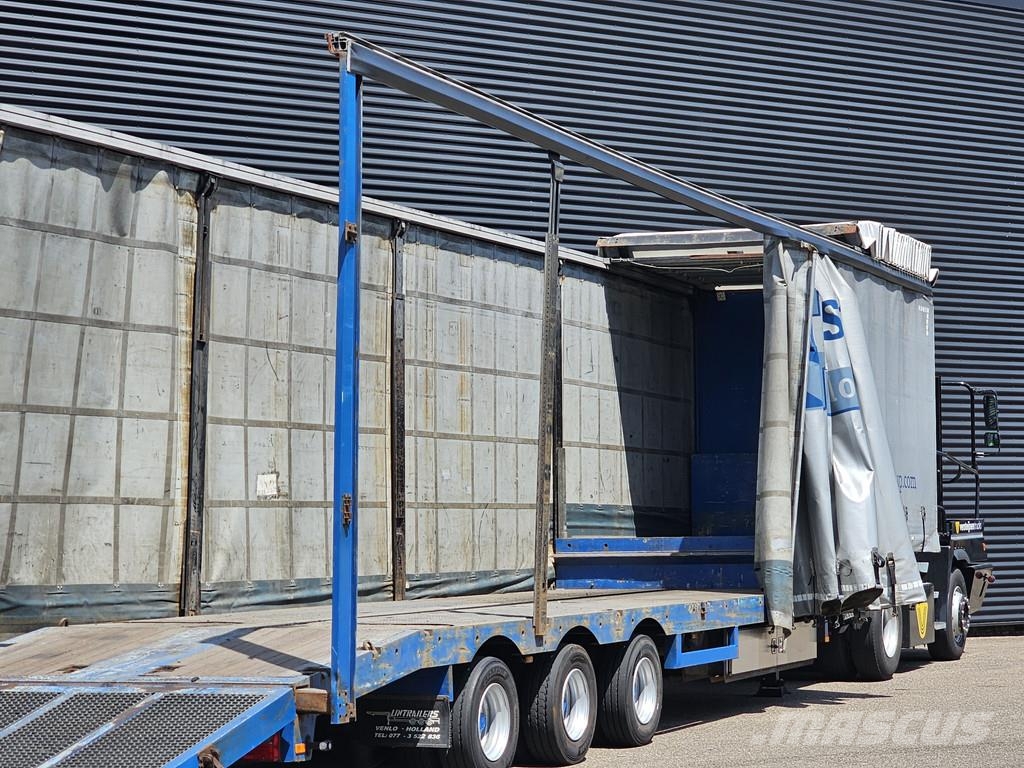 Lintrailers HYDRAULIC RAMP / FORK LIFT - MACHINE TRANSPORT Semirremolques de carga baja