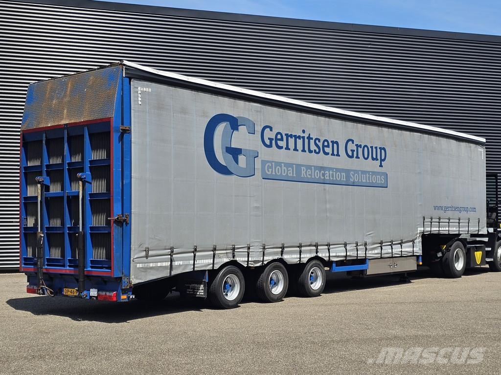 Lintrailers HYDRAULIC RAMP / FORK LIFT - MACHINE TRANSPORT Semirremolques de carga baja