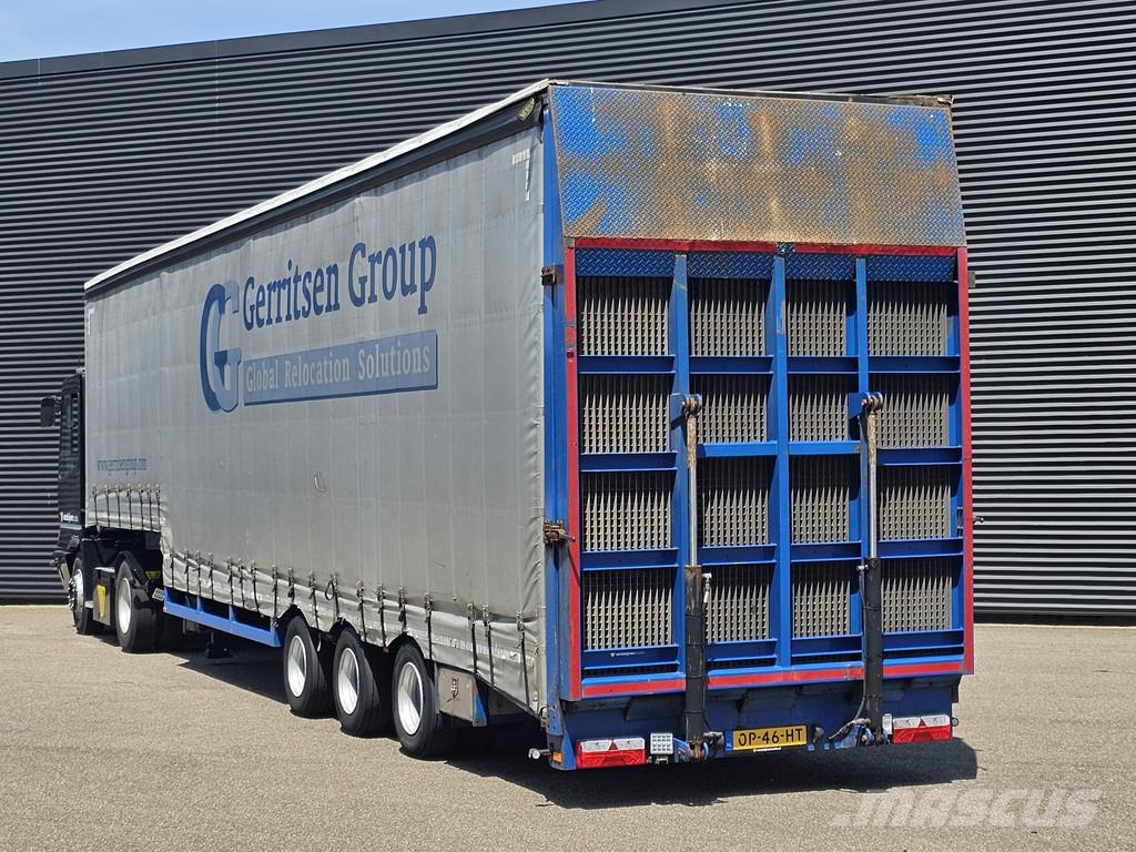 Lintrailers HYDRAULIC RAMP / FORK LIFT - MACHINE TRANSPORT Semirremolques de carga baja