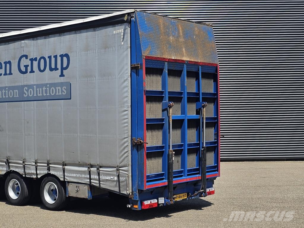 Lintrailers HYDRAULIC RAMP / FORK LIFT - MACHINE TRANSPORT Semirremolques de carga baja