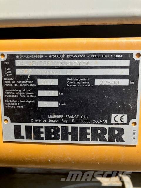 Liebherr R 920Compact Litronic Rupsgraafmachines