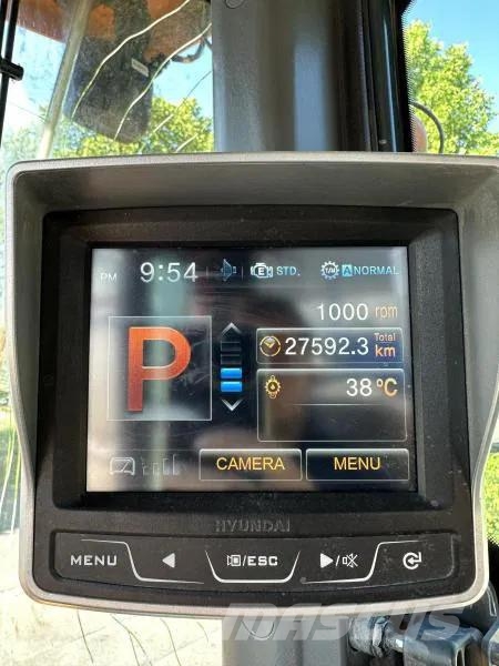 Hyundai HL730-9A 4X4 Radlader Mulch-/Klappschaufel KLIMA A Cargadoras sobre ruedas
